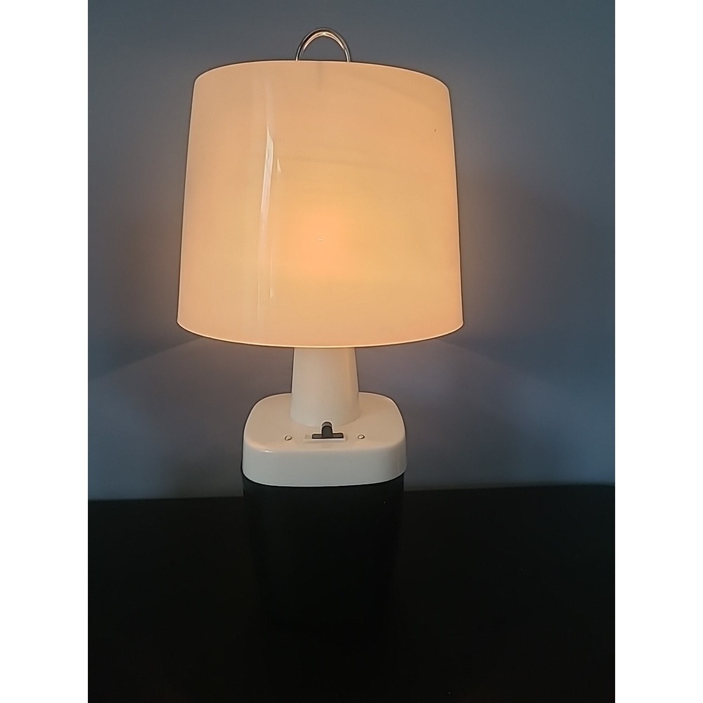 Vtg Mallory Durabeam Portable Camping Light Lamp Plastic‎ Table Lantern Tested!